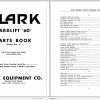 Clark Forklift 60 Y 60 48 1 Parts Manual