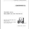 Clark Forklift C 20 25 30 32 CL C232L 9790 KF Parts Manual 02.2012 EN KR