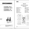 Clark Forklift C 20 32C L G Service Manual 8076486 SM 819 09.2009 DE