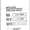 Clark Forklift C 500 Y 685 PD Y685 1945 6EF5480 Parts Manual I 100 28 GEF 02.2012 EN DE FR