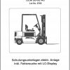 Clark Forklift CEM 20 35 AC 6762 Service Manual SM 5172 GEF 02.1998 DE