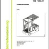 Clark Forklift COP1 8249 Operator Manual 4582245 OM EU191 03.2021 DE
