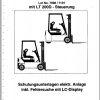 Clark Forklift CTM CEM 10 20 7096 7101 Service Manual SM 5167 5158 DE