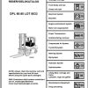 Clark Forklift DPL 60 80 8033 Parts Manual 990520 EN SV