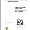 Clark Forklift EPX GEX GTX 16 32i Operator Manual 8155787 OM 1097 08.2019 DE