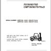 Clark Forklift FX CMP 50 75s D CMP570D 9590 9686 KF Parts Manual 8034704 02.2012 EN KR