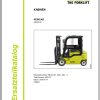 Clark Forklift GEX40 GEX50 Cabin Parts Manual 4581117 PB EU120 05.2019 DE