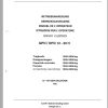 Clark Forklift GPM DPM 12 20 H GEF 9116 9117 Operator Manual OI 764 GEF DE NL FR IT GR