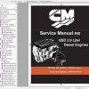 Cummins Mercruiser QSD 2.0 Liter Diesel Engine Service Manual SM 07170 1