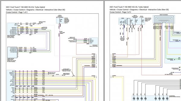 Ford F 150 4WD V6 3.5L 2021 Turbo Hybrid Wiring Diagrams 5ed81b78d2db2fe74