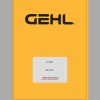 Gehl Backhoe Loader GBL X 920 Operators Manual 53112680B 04 1