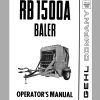 Gehl Baler RB1500A Operators Manual 902231A 1
