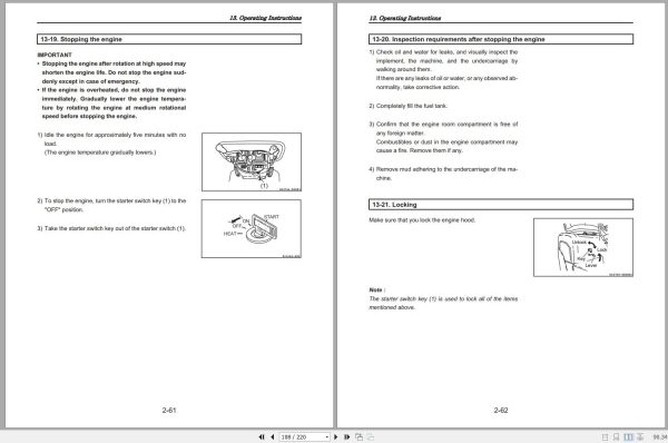 Gehl Compact Excavator M08 Operators Manual 50940489 07 2