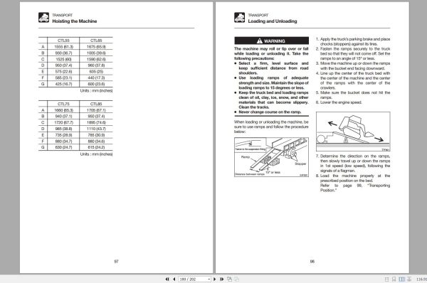 Gehl Compact Track Loader CTL55 CTL65 CTL75 CTL85 Operators Manual 917299E 2