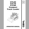 Gehl Compact Track Loader CTL60 CTL70 CTL80 Operators Manual 908305H 1