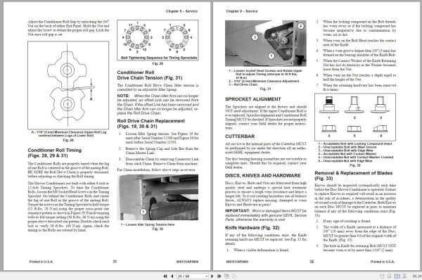 Gehl Disc Mower Conditioner DC2412 Operators Manual 908151A 2