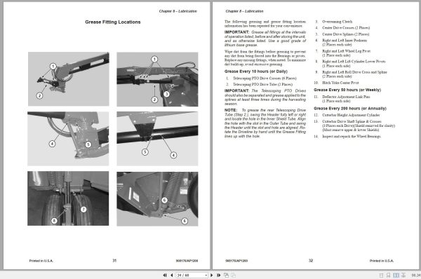 Gehl Disc Mower Conditioners DC2415 DC2418 Operators Manual 908176 2