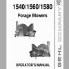 Gehl Forage Blowers FB1560 Operators Manual 904399A 1