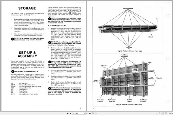 Gehl Forage Box BU940 Operators Manual 902848B 2