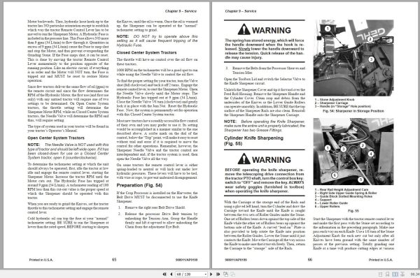 Gehl Forage Harvester 1275 Operators Manual 908011A 2