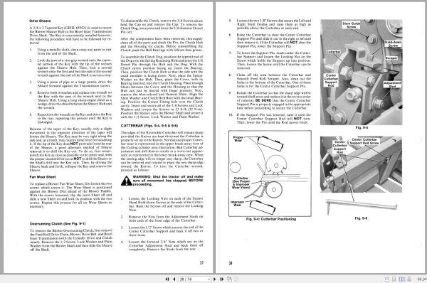Gehl Forage Harvester CB1200 Operators Manual 902485A 2
