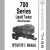 Gehl Liquid Tanker Manure Spreaders MS726 MS733 Operators Manual 903748A 1