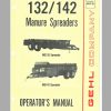 Gehl Manure Spreader MS132 MS142 Operators Manual 903718A 1