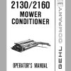 Gehl Mower Conditioner MC2130 MC2160 Operators Manual 903216A 1