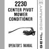 Gehl Mower Conditioner MC2230 Operators Manual 903218A 1