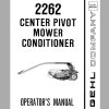 Gehl Mower Conditioner MC2262 Operators Manual 903220A 1