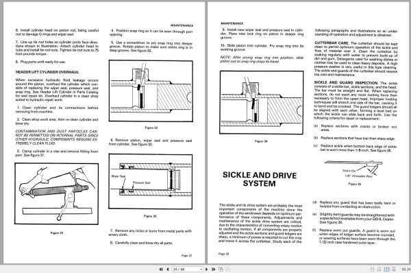 Gehl Mower Conditioner MC2262 Operators Manual 903220A 2
