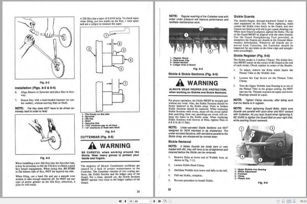 Gehl Mower Conditioners MC2240 MC2270 Operators Manual 904987A 2