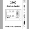Gehl Scale Indicator 2100 Operators Manual 907560A 1