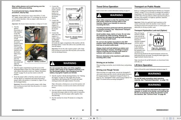 Gehl Skid Steer Loader R135 R150 EU R150 GEN2 Operators Manual 50950503 05 2