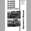 Gehl Skid Steer Loader SL4640E SL4840E SL5640E SL6640E Operators Manual 917208C 1