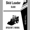 Gehl Skid Steer Loader SL5620 Operators Manual 904264A 1