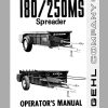 Gehl Spreader 180MS 250MS Operators Manual 901920A 1