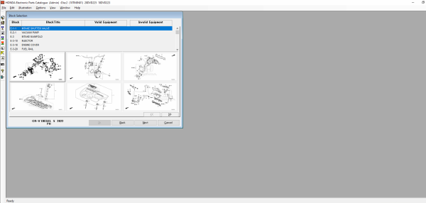 HONDA EPC GENERAL 07.2022 SPARE PARTS CATALOG DVD 4
