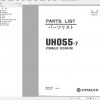Hitachi Excavator UH 4.0 GB Updated New PDF Parts Catalog and Service Manual DVD 4