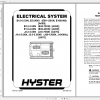 Hyster Electric Motor Rider Trucks A268 E45XN E50XN E55XN E60XN E65XN E70XN Repair Manual 1