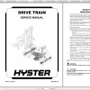 Hyster Forklift K117 H40XD CH H44XD CH H48XD CH H50XD CH H52XD CH Service Manual 03.2022 1
