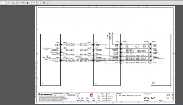 JUNGHEINRICH JETI ForkLift SH v4.36 DE Updated DE01 DE11 07.2022 Service Information 9