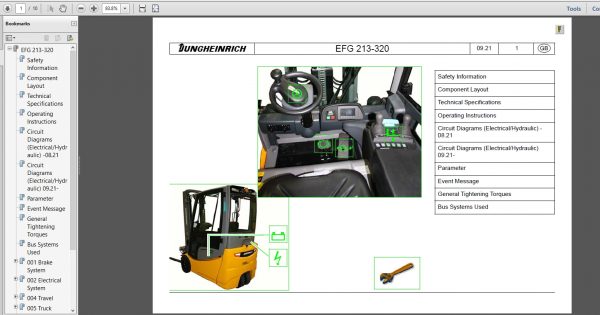 JUNGHEINRICH JETI ForkLift SH v4.36 EN Updated EN01 EN11 07.2022 Service Information 4