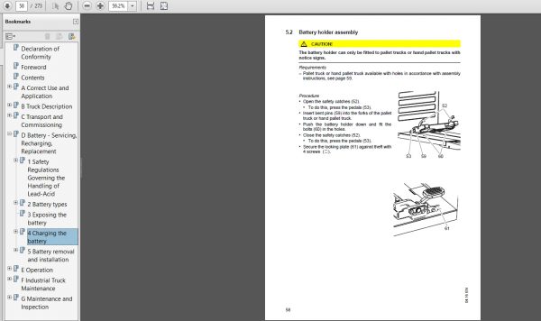JUNGHEINRICH JETI ForkLift SH v4.36 EN Updated EN01 EN11 07.2022 Service Information 8