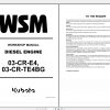 Kubota Gasoline Diesel Engine 4.27GB Collection Workshop Service Manual PDF DVD 1