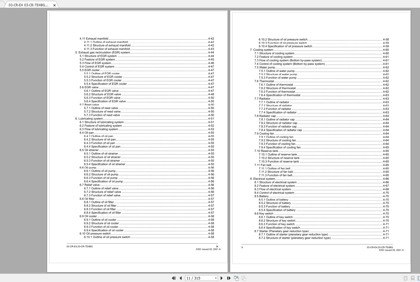 Kubota Gasoline Diesel Engine Collection Service Manual Information PDF DVD