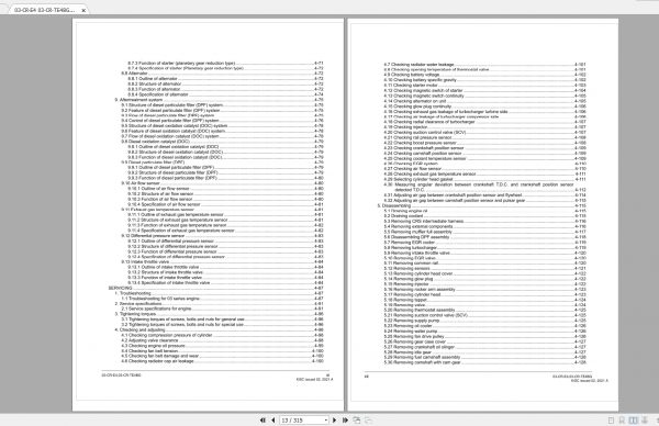 Kubota Gasoline Diesel Engine 4.27GB Collection Workshop Service Manual PDF DVD 6