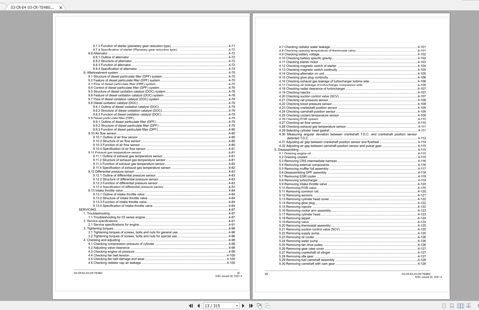 Kubota Gasoline Diesel Engine Collection Service Manual Information PDF DVD