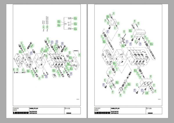 Liebherr Crane HS HSG Operating Manual Spare Parts Catalogue Technical Information DVD 16