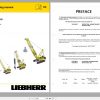 Liebherr Crane HS HSG Operating Manual Spare Parts Catalogue Technical Information DVD 2